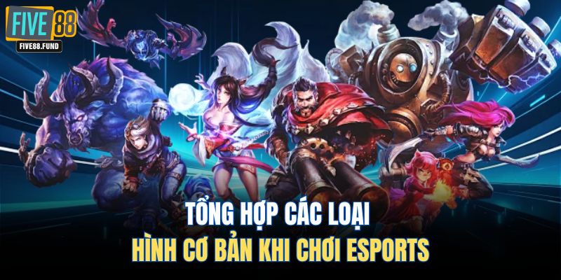 Tổng hợp các loại hình cơ bản khi chơi Esports